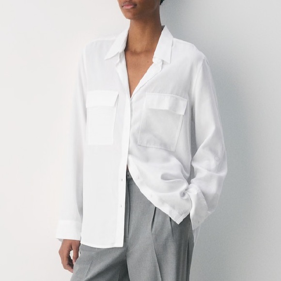 Baton Utility Shirt- White - Picture 2 of 6